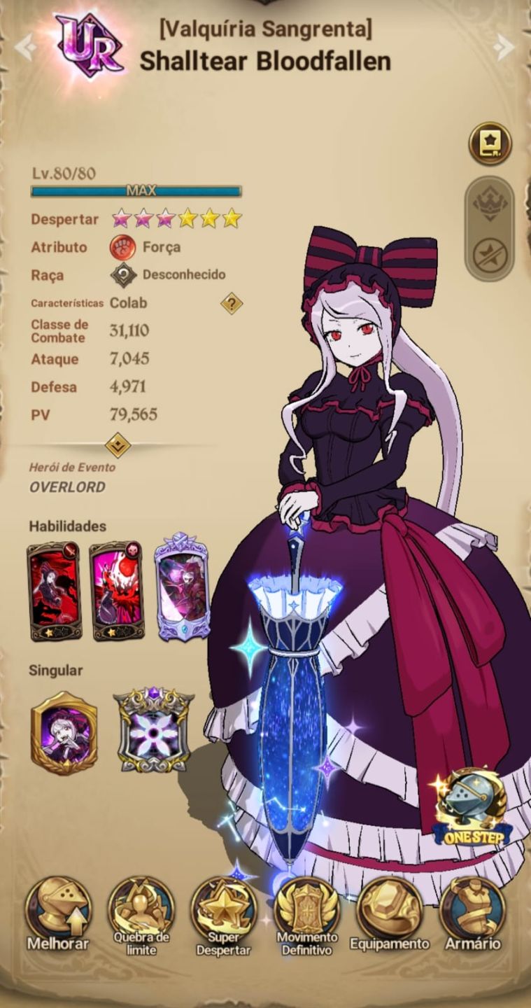 Conta 7DS GC | 130 Personagens | Lv. 71 | Overlord + Gachiakuta | +4 Anos