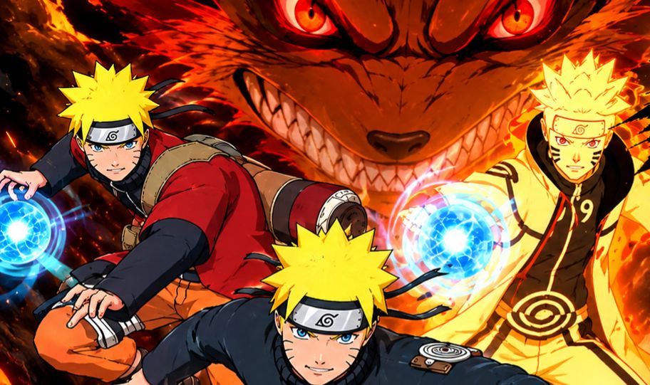 CONTA BOT + CONJUNTO DO NARUTO