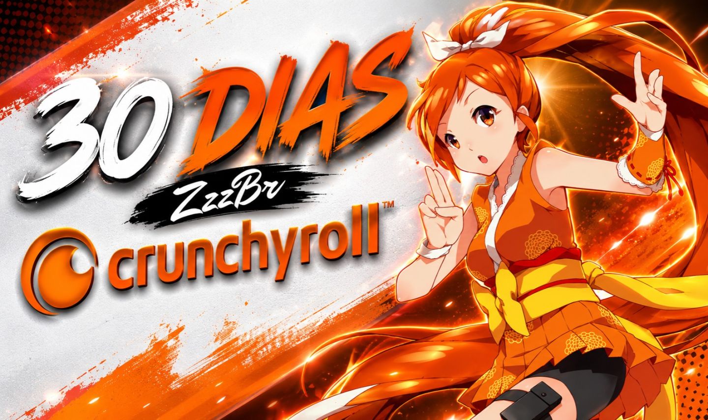 CRUNCHYROLL PREMIUM 30 DIAS SEM QUEDAS + ENTREGA IMEDIATA