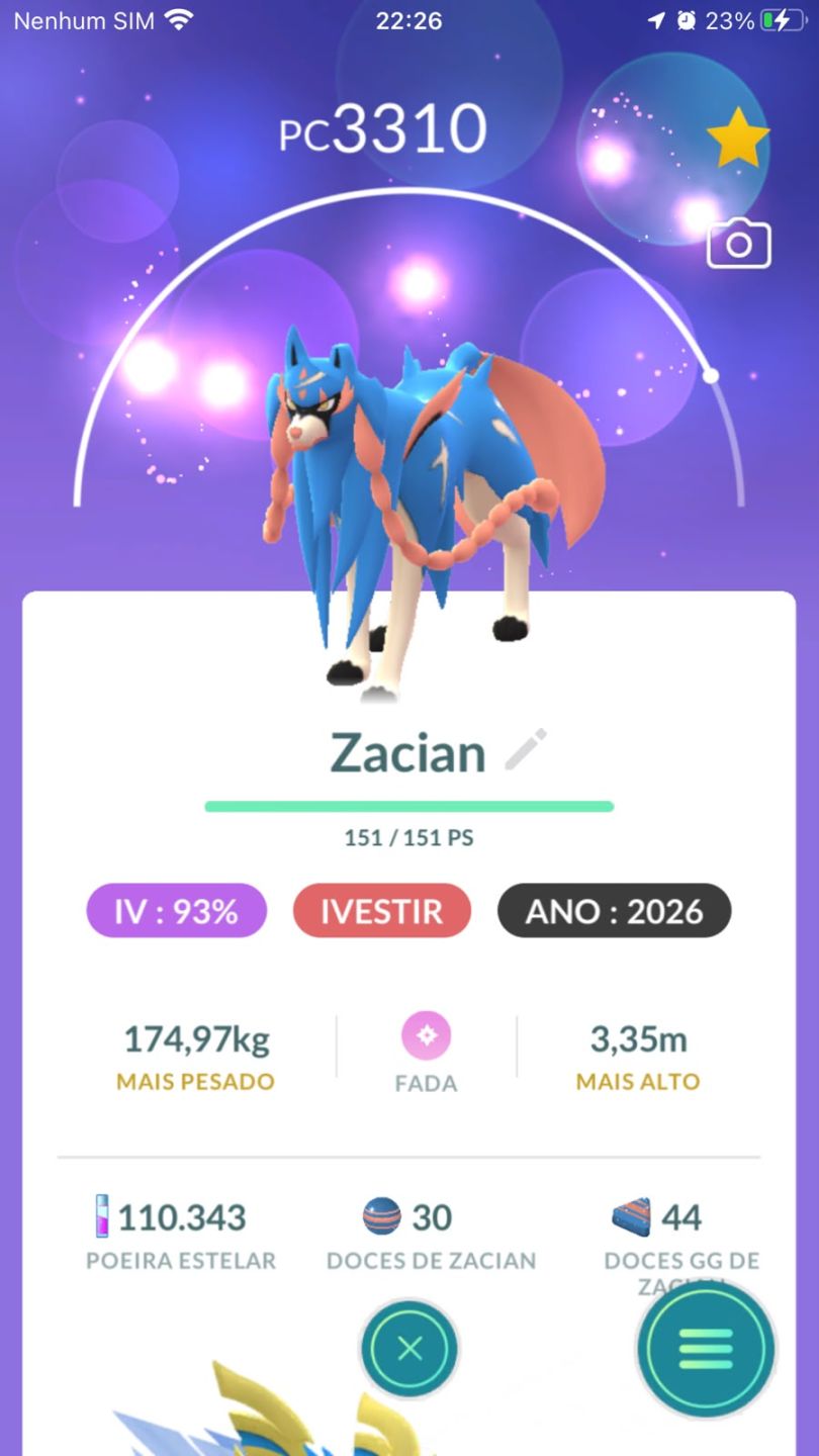 Pokémon GO Lv 68 | Conta de 2016 | Shiny, Fundos Raros e Lendários