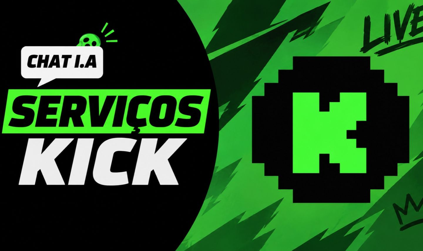 Serviços Kick.com | Seguidores, Viewers, Chat Bot, Subs | Alta Qualidade