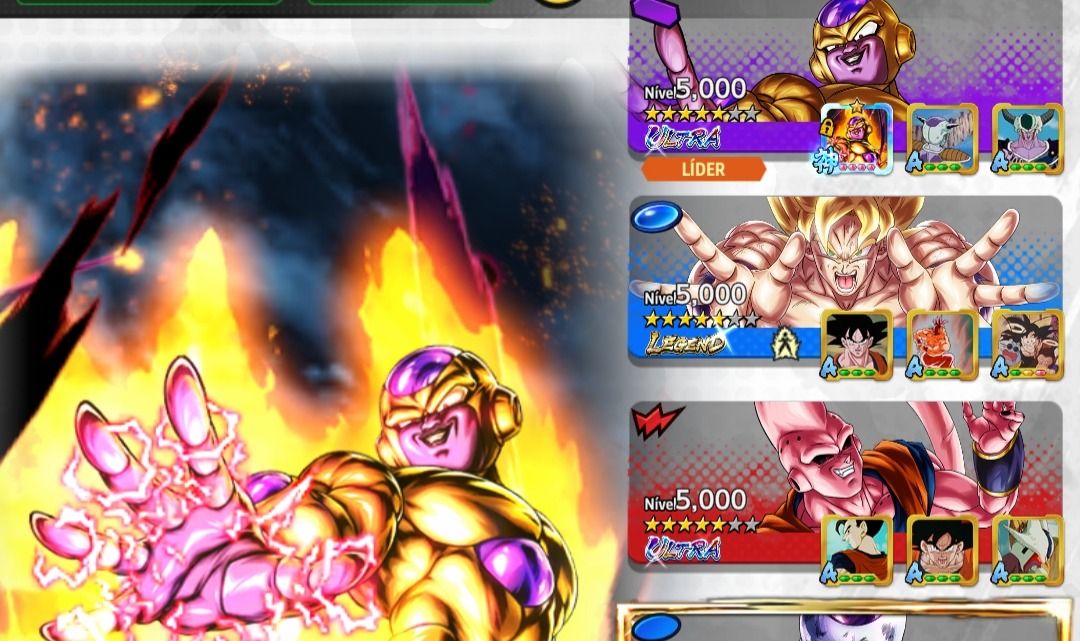 Conta de dragon ball legend