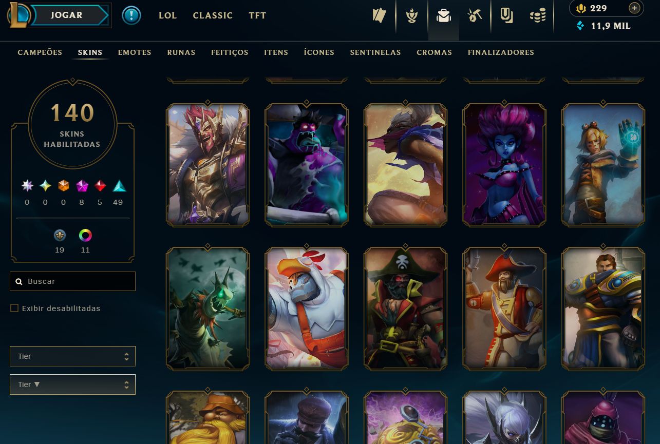 CONTA DE LOL NEO PAX SIVIR