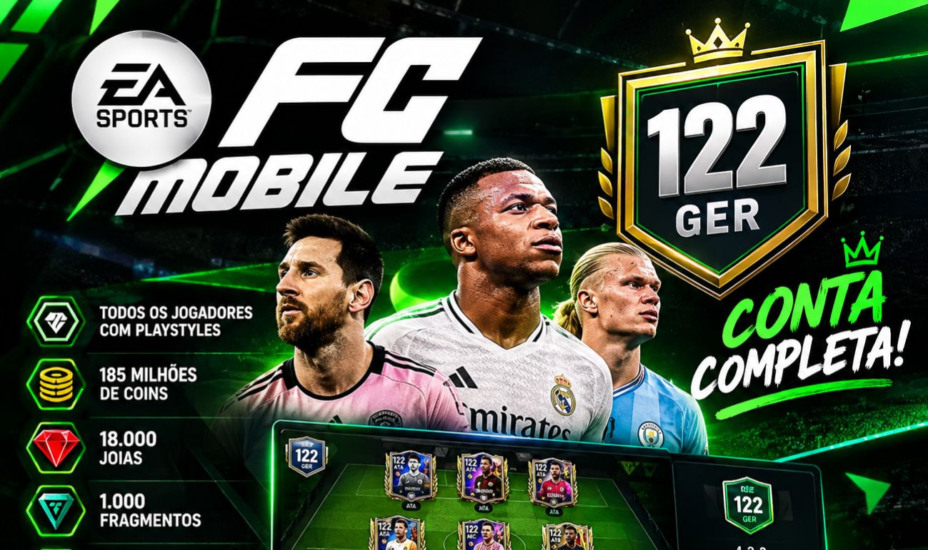 Conta De Fc Mobile Ger 122
