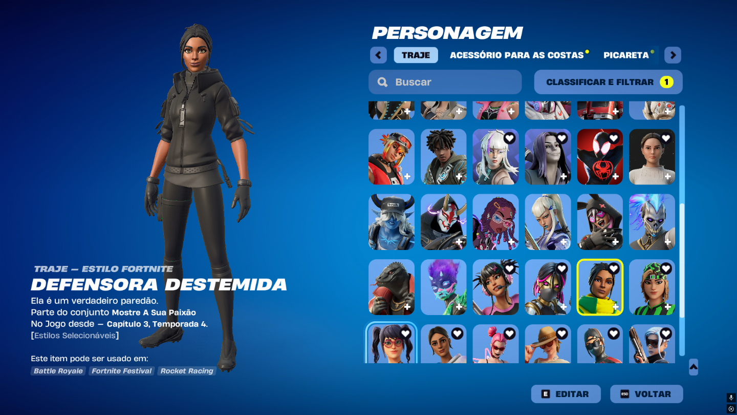 Continha fortnite FULL TRY-HARD [COM PADMÉ]