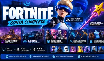 CONTA FORTNITE | SALVE O MUNDO AFK + NEO VERSA + VARINHA ESTELAR + BMW |