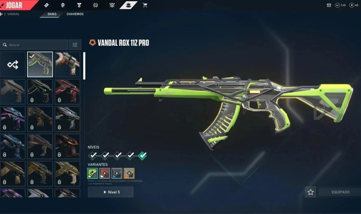 Conta Valorant Platina 2 Vandal Rgx, Outlaw Rgx, Sheriff Singularidade Etc...