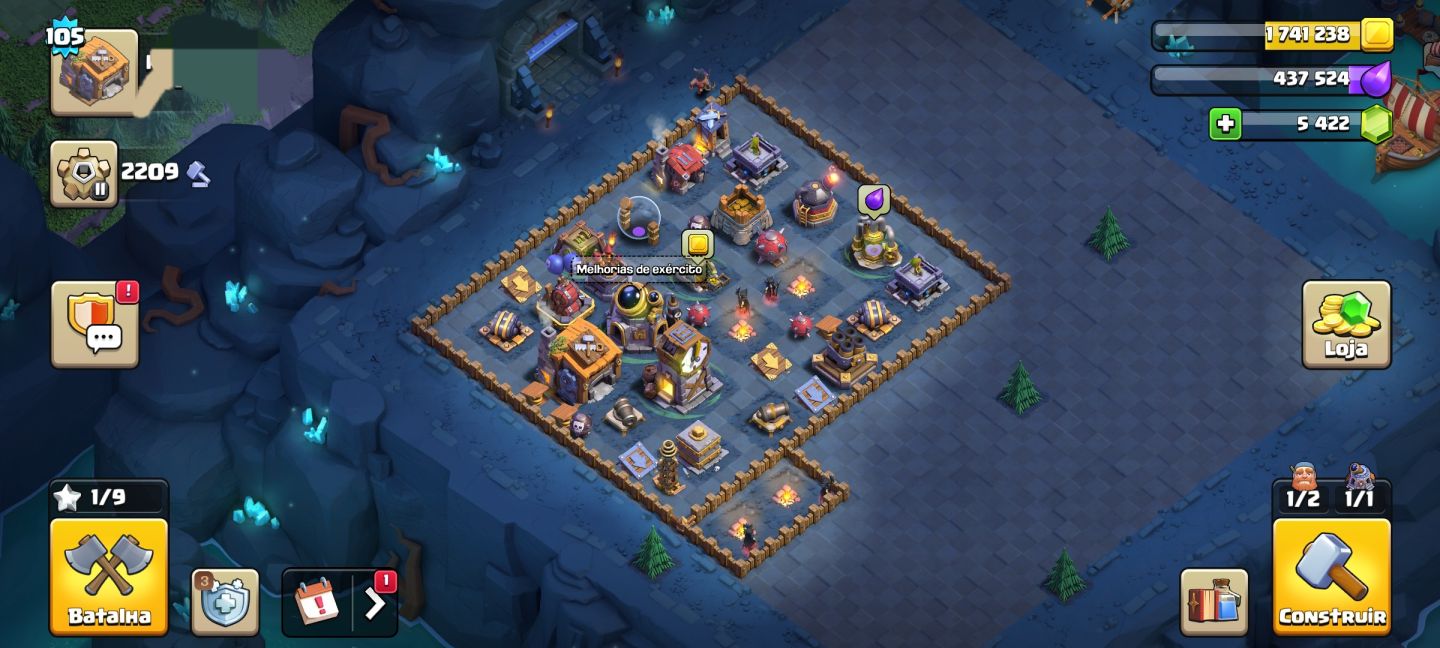 Conta Clash Of Clans full cv11