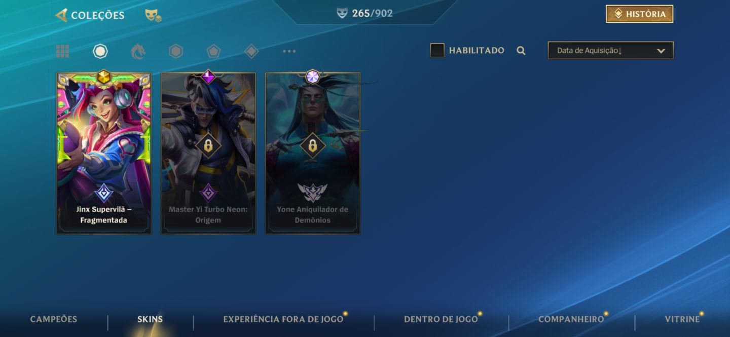 Conta wild rift ex top 1 lucian, lenda e monarca!! main adc e jungler e etc!