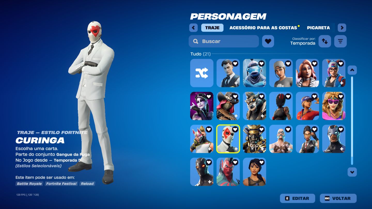 CONTA FORTNITE RARA OMEGA +70 SKINS + 51 PICARETAS | CONTA COM SKINS ANTIGAS