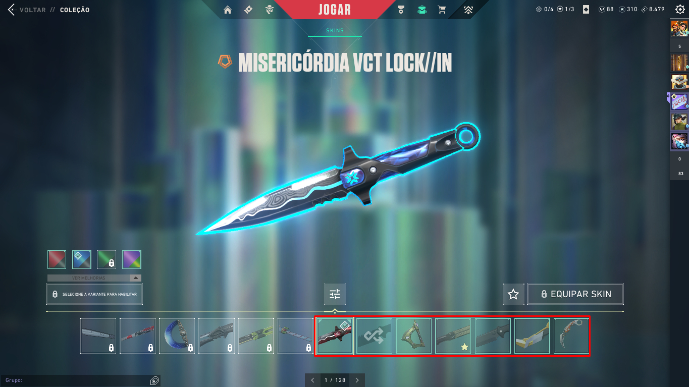 Conta Valorant 1k gastos
