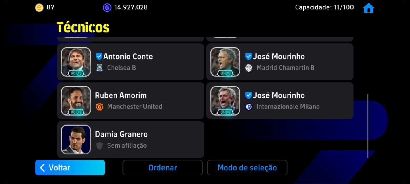 CONTA EFOOTBALL FULL! PELE 108 + MESSI BLITZ + VILLA BLITZ + VIEIRA PRIME E+++!