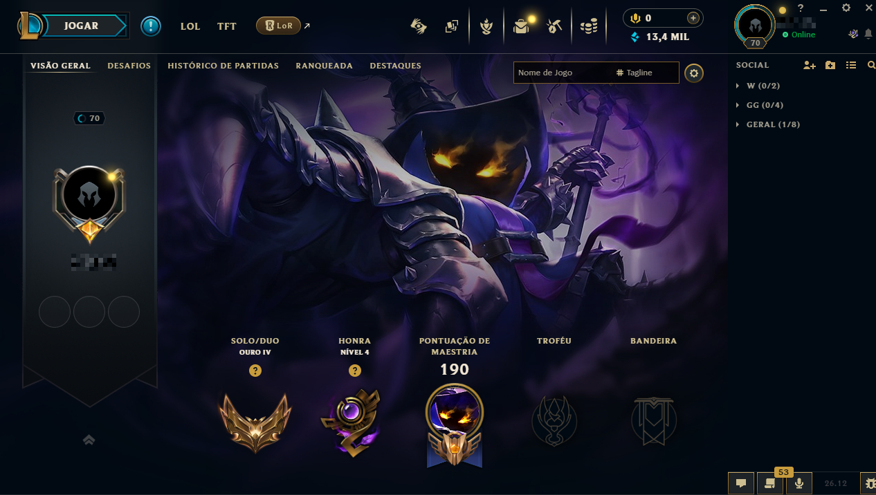 Conta Riot (VALORANT + LoL) | Champions 2024 + Nocturnum