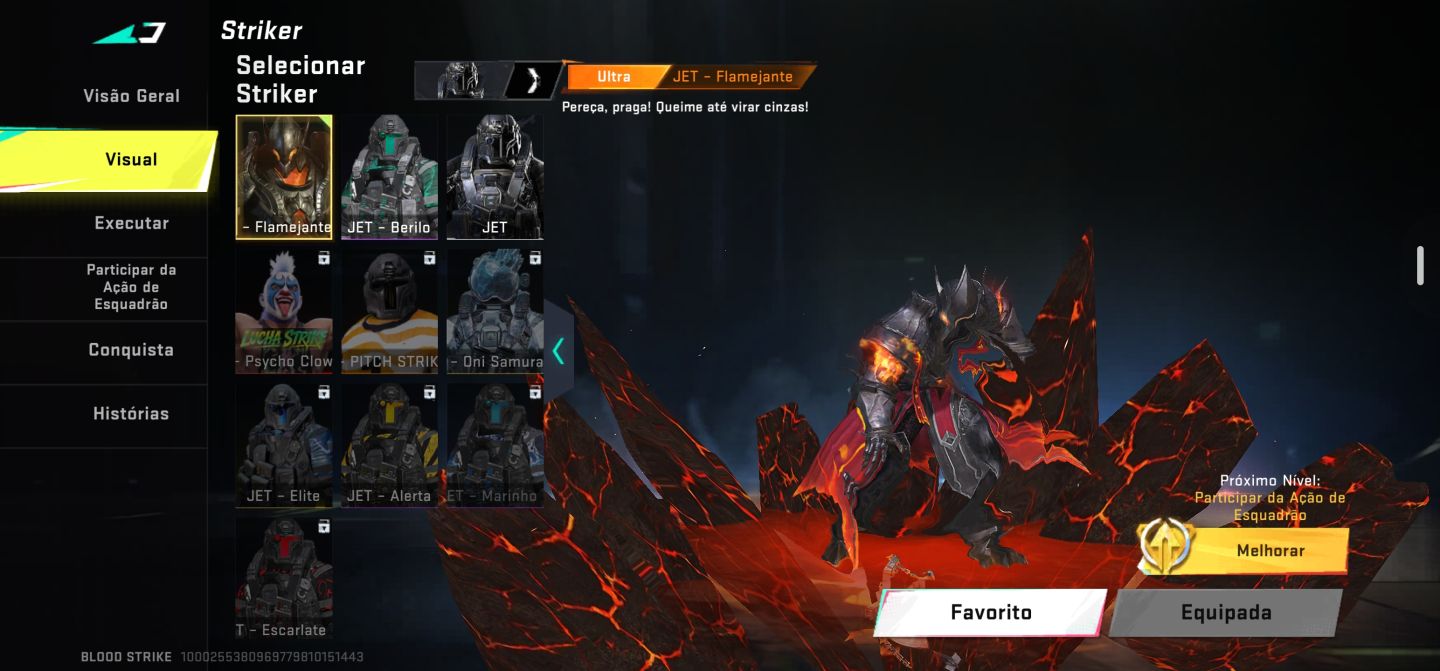 CONTA BLOOD STRIKE TOP / ACESSO NETEASE / DADOS ALTERÁVEIS / ENTREGA RÁPIDA