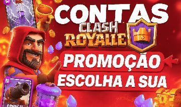 CONTA CLASH ROYALE - 1.870 GEMAS -(ACESSO PERMANENTE)