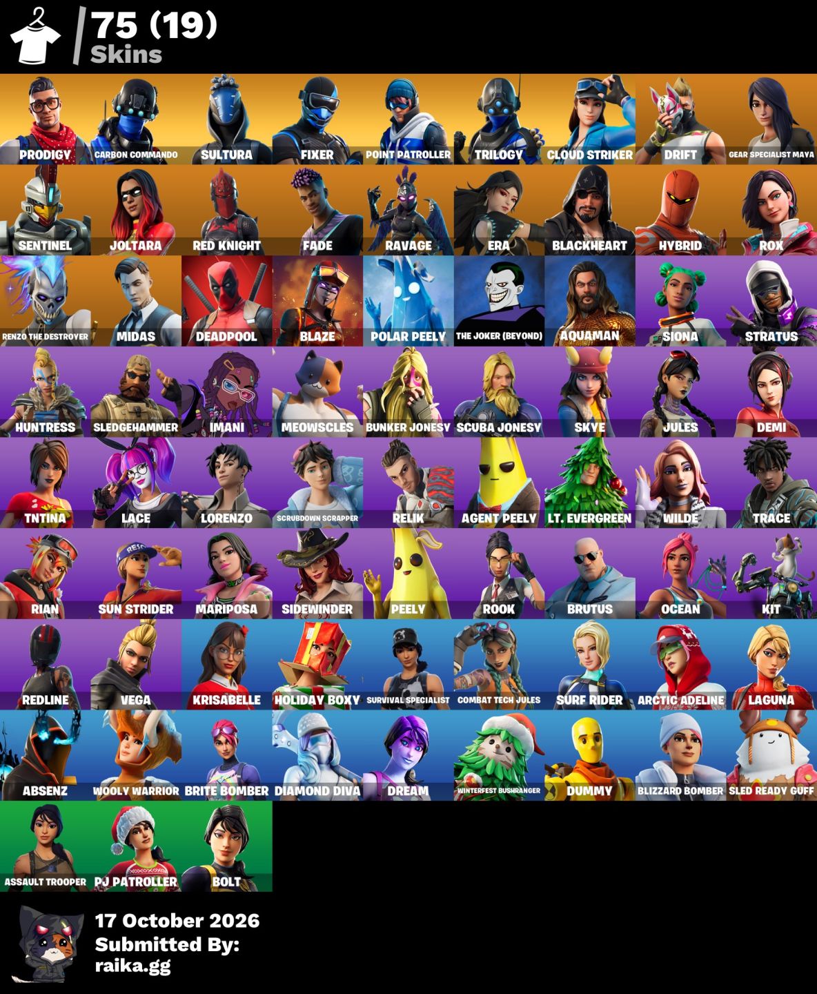 CONTA DE FORTNITE RARA!