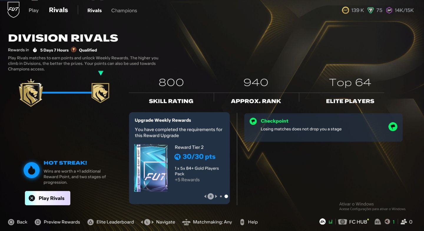 FUT CHAMPIONS e DIVISION RIVALS EAFC 27 BOOST ( PC / PLAYSTATION)