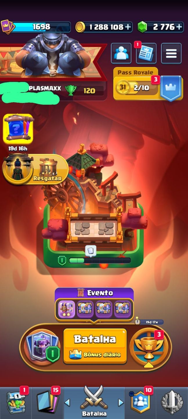 CONTA CLASH ROYALE INSANA! NÍVEL 16 + MUITAS EVOLUÇÕES!