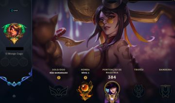 Conta League Of Legends 163 Skins/Ultimo elo platina/pode Troca a Senha e email