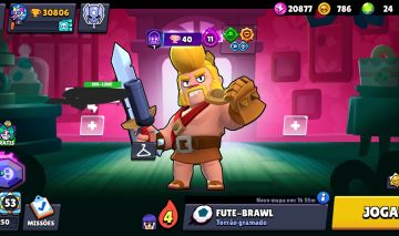 CONTA DE BRAWL STARS 30K 83/103 COM SKINS RARAS