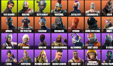 CONTA FORTNITE FA | KRATOS | OMEGA | THE REAPER | ELITE AGENT + TAKE THE L