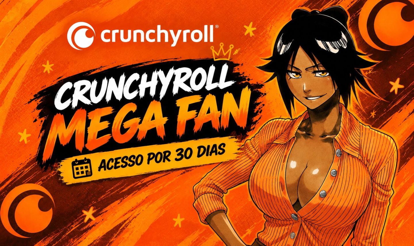 Tela Crunchyroll Mega Fan 30 DIAS (PRIVADA) - MAIS BARATO