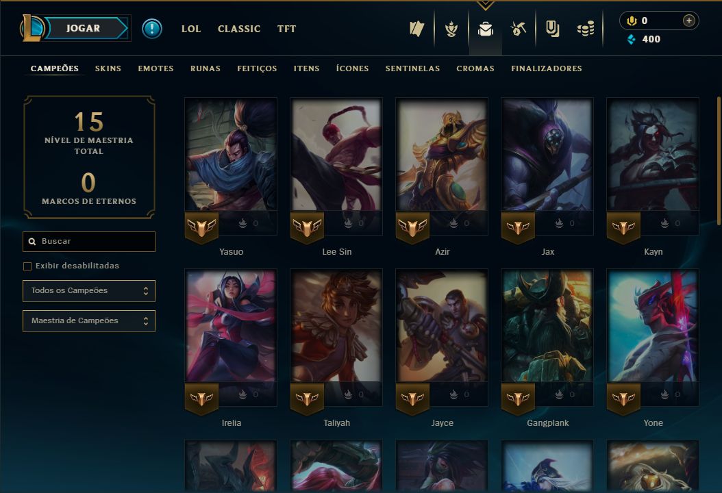 SKIN YASUO VELHO OESTE + [ RANQUEADA DESBLOUQUEADA ] + [ TROCA NICK ]