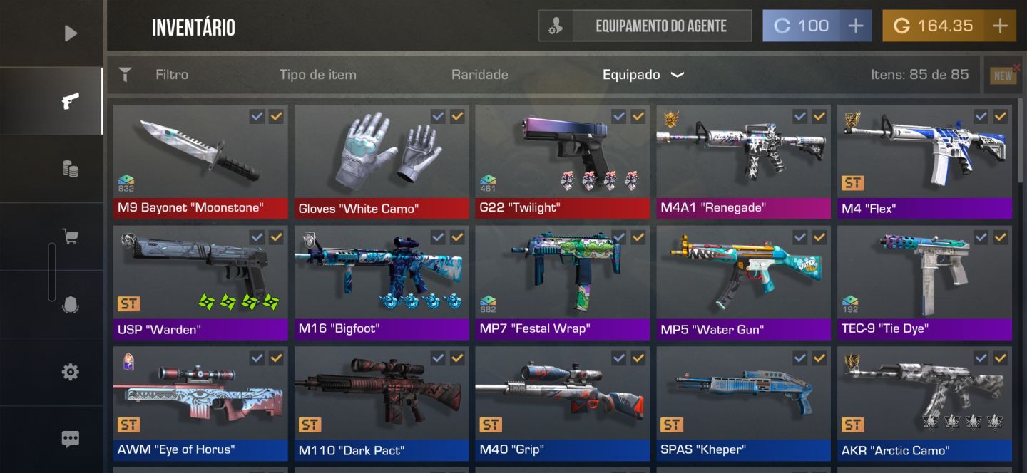 Conta de standoff 2