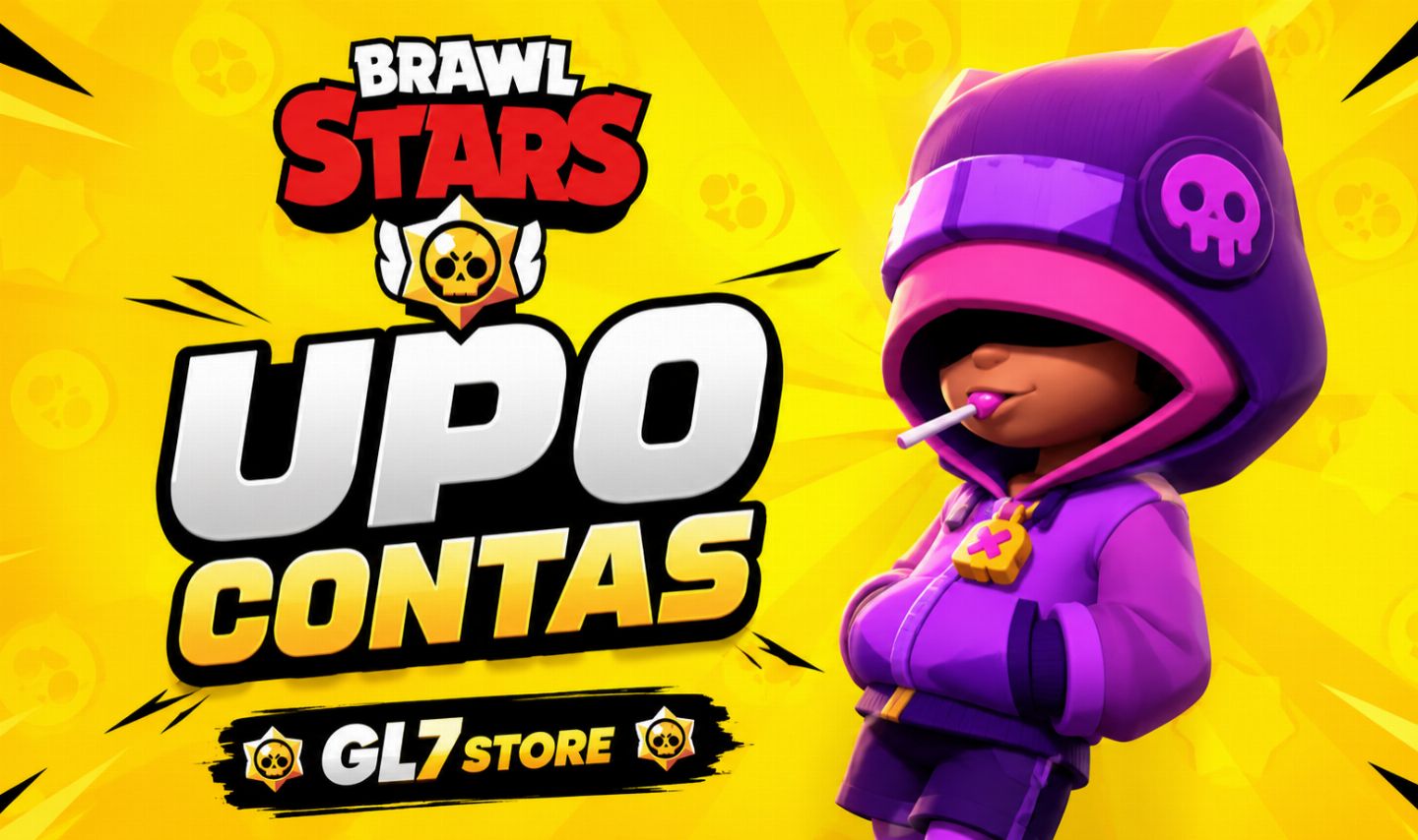 UPO CONTAS DE BRAWL STARS!