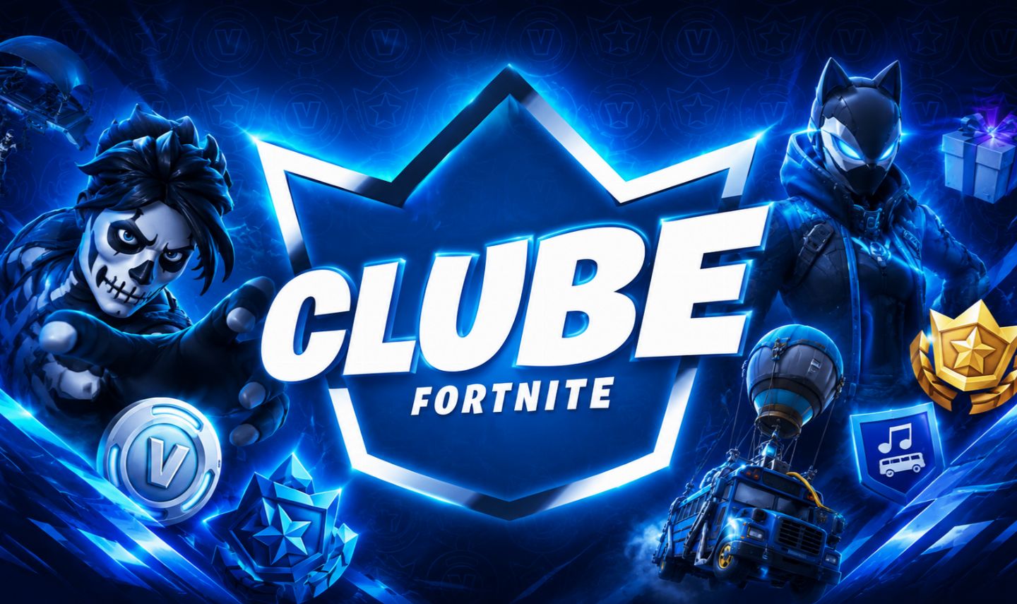 [CLUBE FORTNITE MENSAL] DIRETAMENTE NA SUA CONTA | PC/PS4/PS5/Nintendo