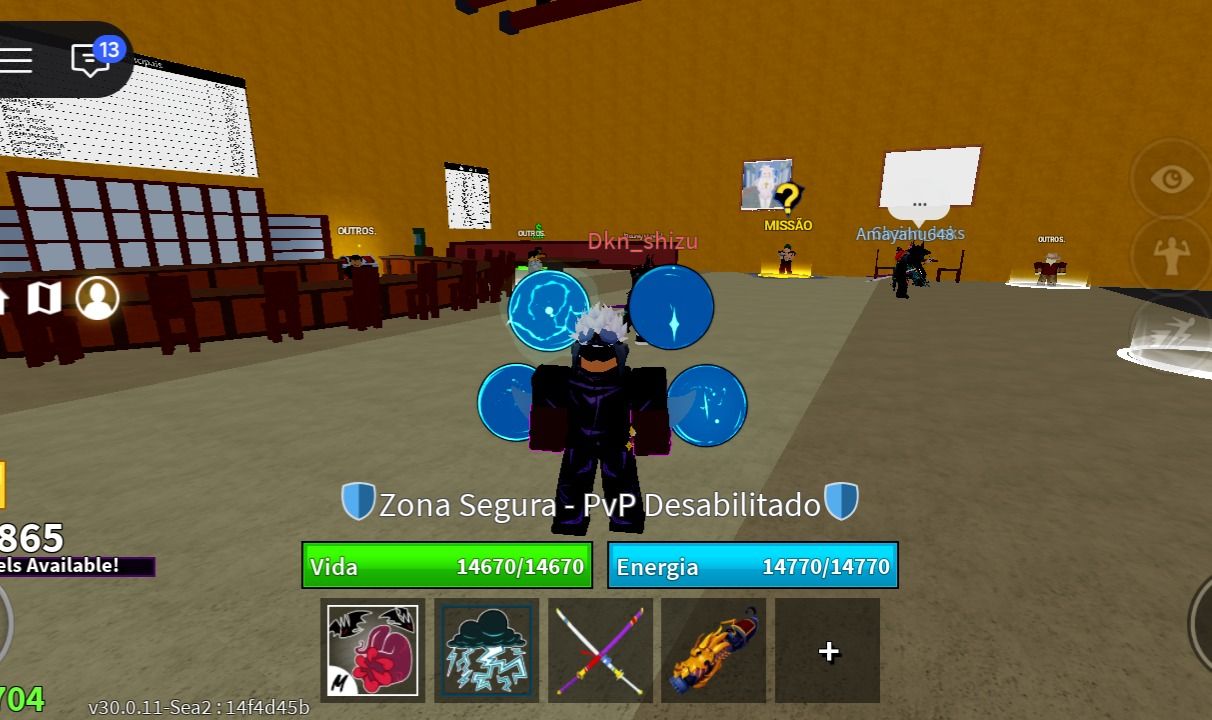 Conta de blox fruits Full ítens