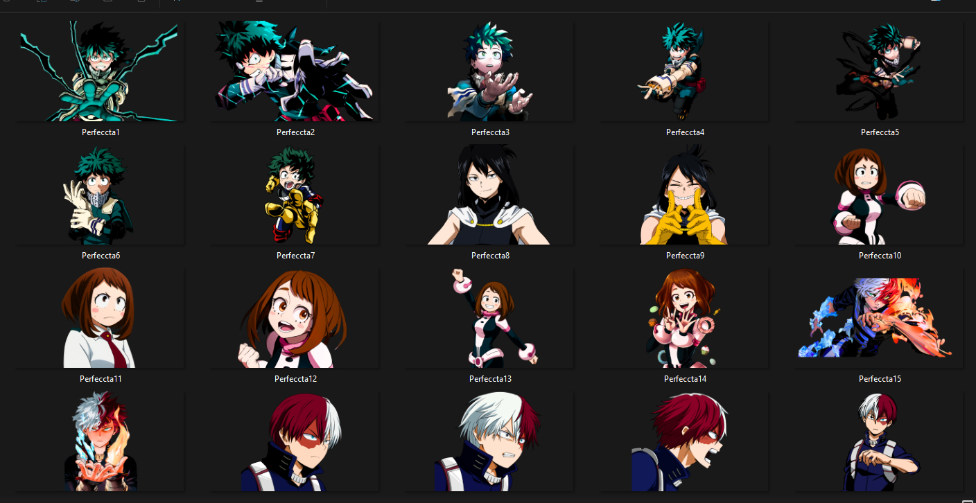 PACKS DE ANIMES RENDERS EM ALTA QUALIDADE PARA EDITAR (BARATO, EM PNG)