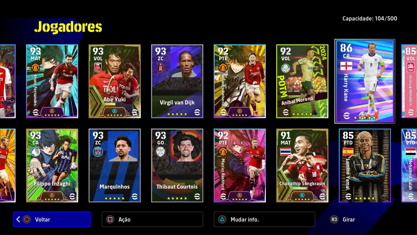 Conta PlayStation efootball