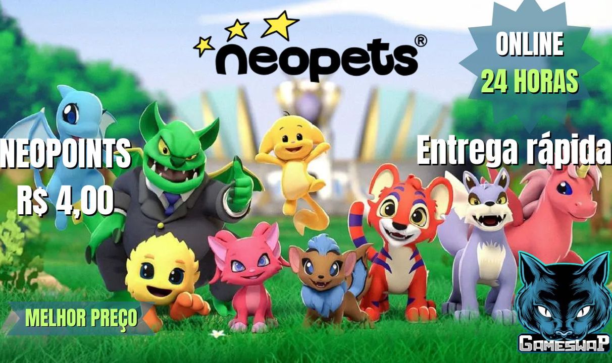 NEOPETS - NEOPOINTS - ONLINE 24/7