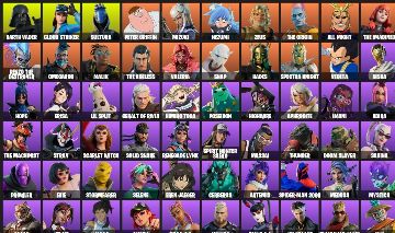 CONTA FORTNITE - 76 SKINS FULL | PODE ALTERAR E-MAIL | Peter Griffin, Mizuki, Ne