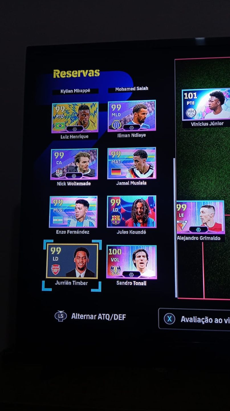 Conta Efootball Xbox/pc com Ono Shinji, Yamal, Tonali+tecnico Lampard