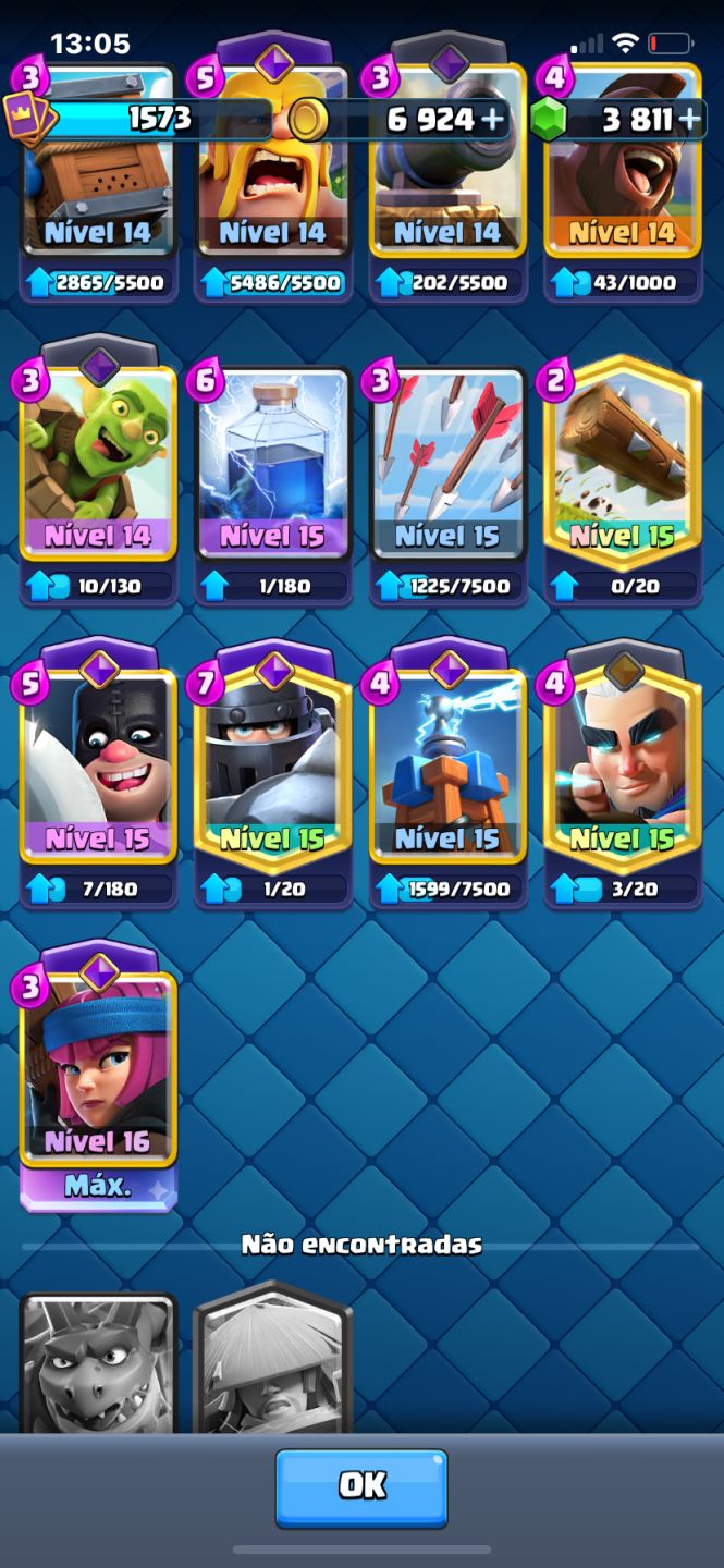 Conta clash Royale