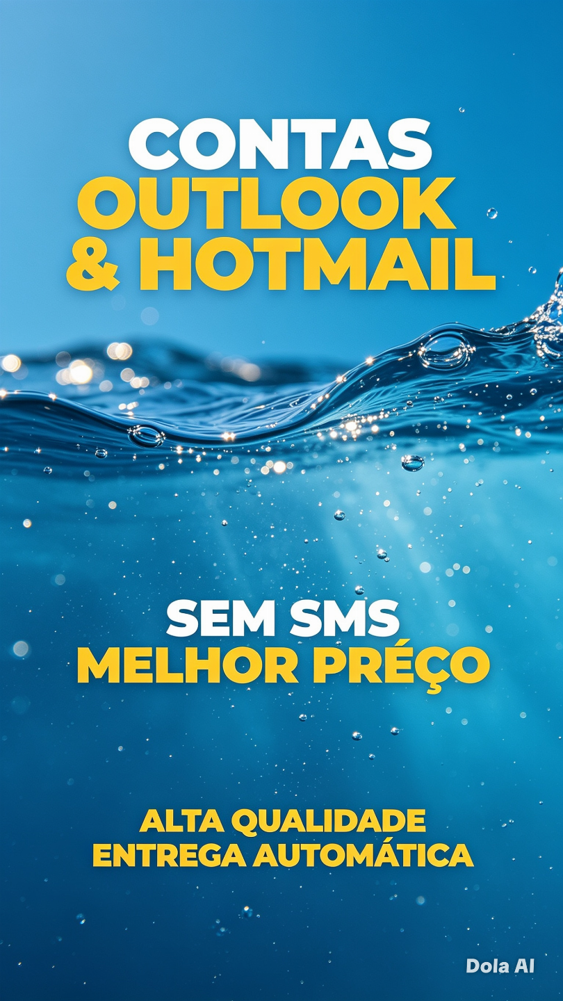 CONTA HOTMAIL/OUTLOOK DA MICROSOFT