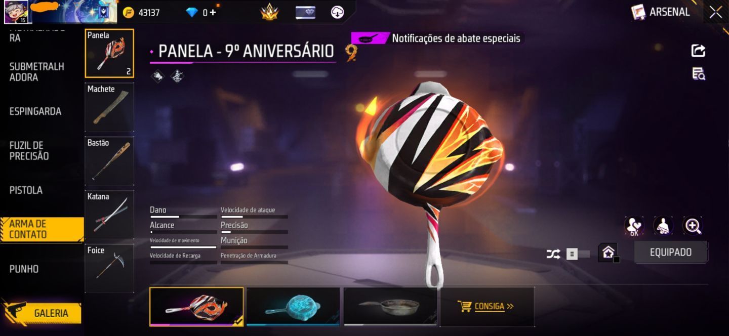 CONTA FREE FIRE COM CONJUNTO METAMORFOSE | SKIN DO BRASIL | CAMISA DO MÉXICO