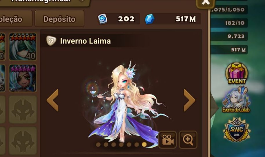 [DESAPEGO/EU] Conta SW Duplo LD5 | 500+ Invocações