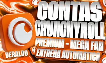 CRUNCHYROLL PREMIUM MEGA FAN 90 DIAS | ENTREGA AUTOMÁTICA