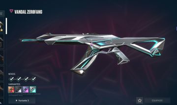 CONTA VALORANT 4 SKINS PRATA 1