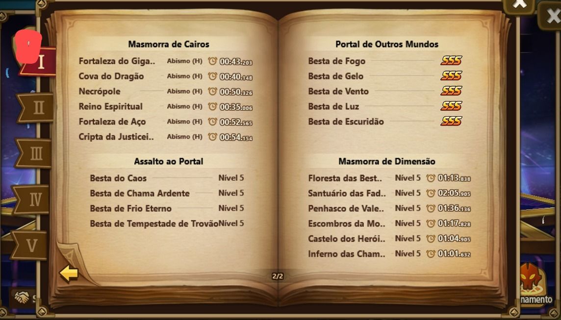 Conta endgame com LDS Lars, Hanwul, Belzebu e Evan além de 177 6