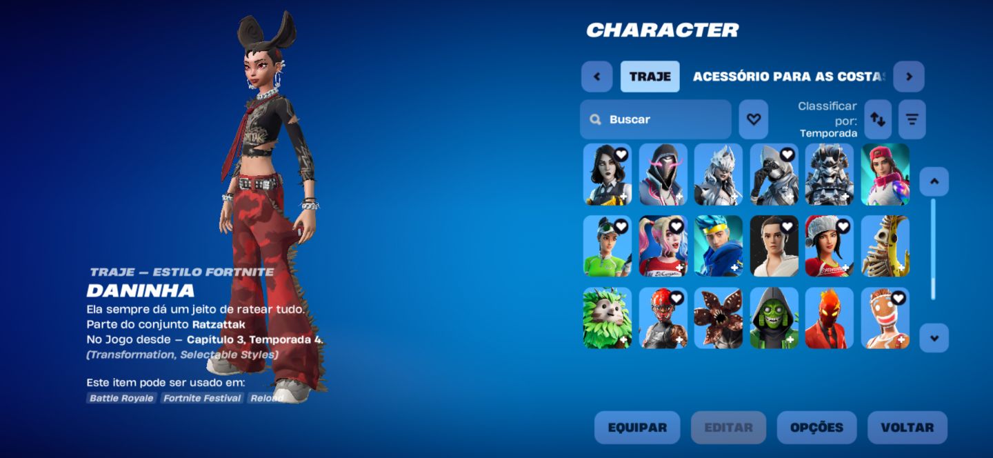 Conta fortnite antiga com 2k gasto