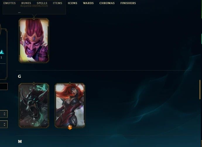 Conta lol- Platina 2 - Honra 4- com email pra troca de senha
