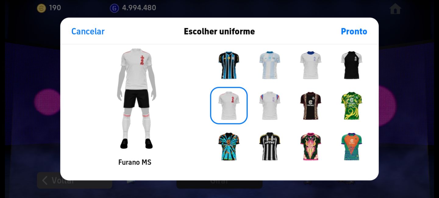 CONTA DE EFOOTBALL ABSURDA 3210