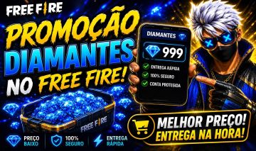 [PROMOÇÃO] DIAMANTES FF | ENTREGA IMEDIATA VIA ID