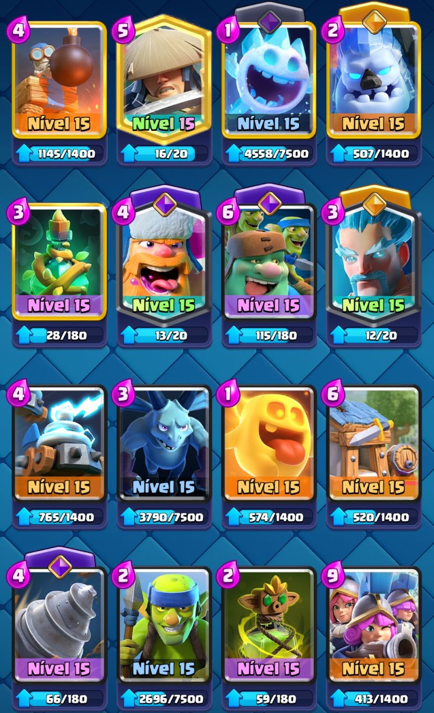 [CONTA CLASH ROYALE 8 ANOS NÍVEL VETERANA]