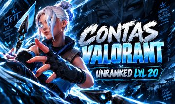 Conta Valorant LVL 20 PREMIUM + EMAIL DE CRIAÇÃO / COMP LIBERADO / UPADO A MÃO