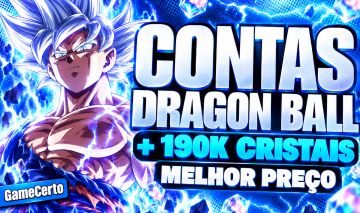 [PROMOÇÃO] CONTAS DRAGON BALL LEGENDS-Apenas Android 120000+ CRISTAISBRINDE